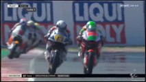 Moto2 San Marino Road Rage Romano Fenati vs Stefano Manzi