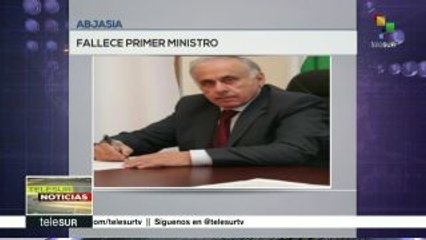 Fallece primer ministro de Abjasia en accidente de tránsito