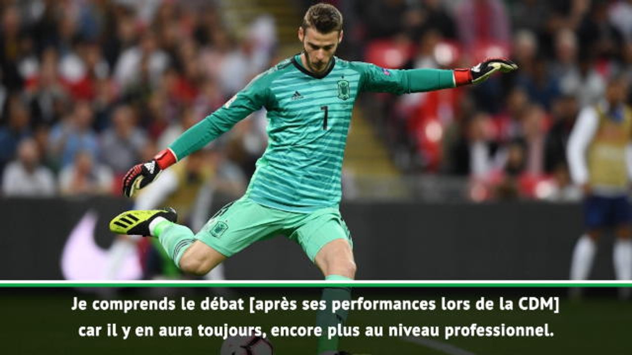 Espagne - Enrique : "De Gea est l'un des meilleurs gardiens du monde"