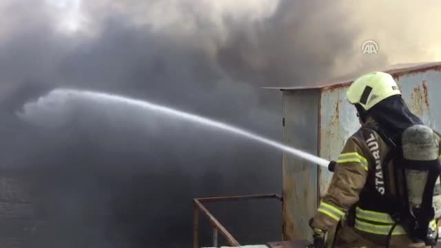 Tuzla'da Fabrika Yangını - İstanbul