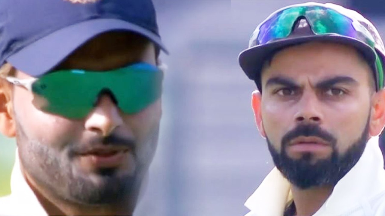 India VS England 5th Test: Virat Kohli gets angry on Rishabh pant for poor wicket keeping | वनइंडिया