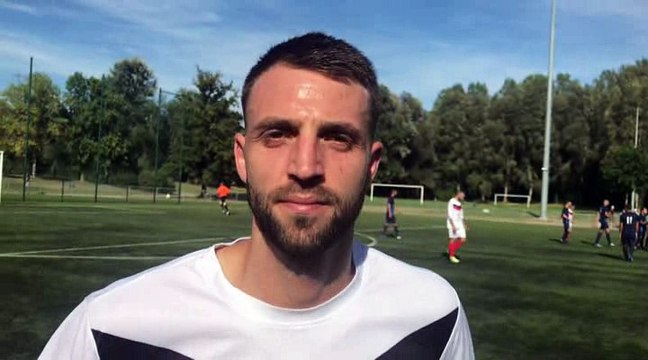 R3 – Morgann LARRIEU réagit après la défaite de Sud Lyonnais 2013 au FC Chaponnay-Marennes