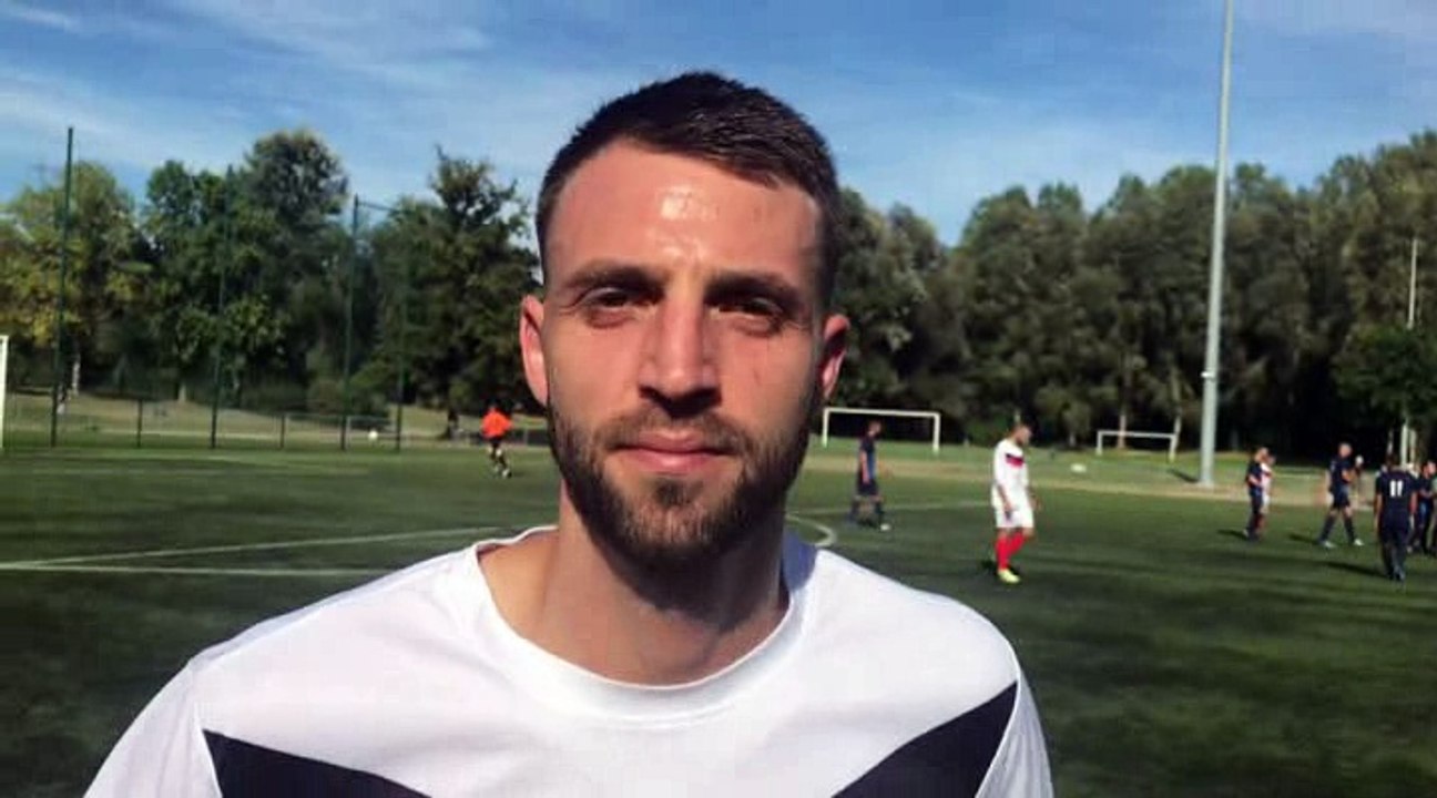 R3 – Morgann LARRIEU réagit après la défaite de Sud Lyonnais 2013 au FC Chaponnay-Marennes