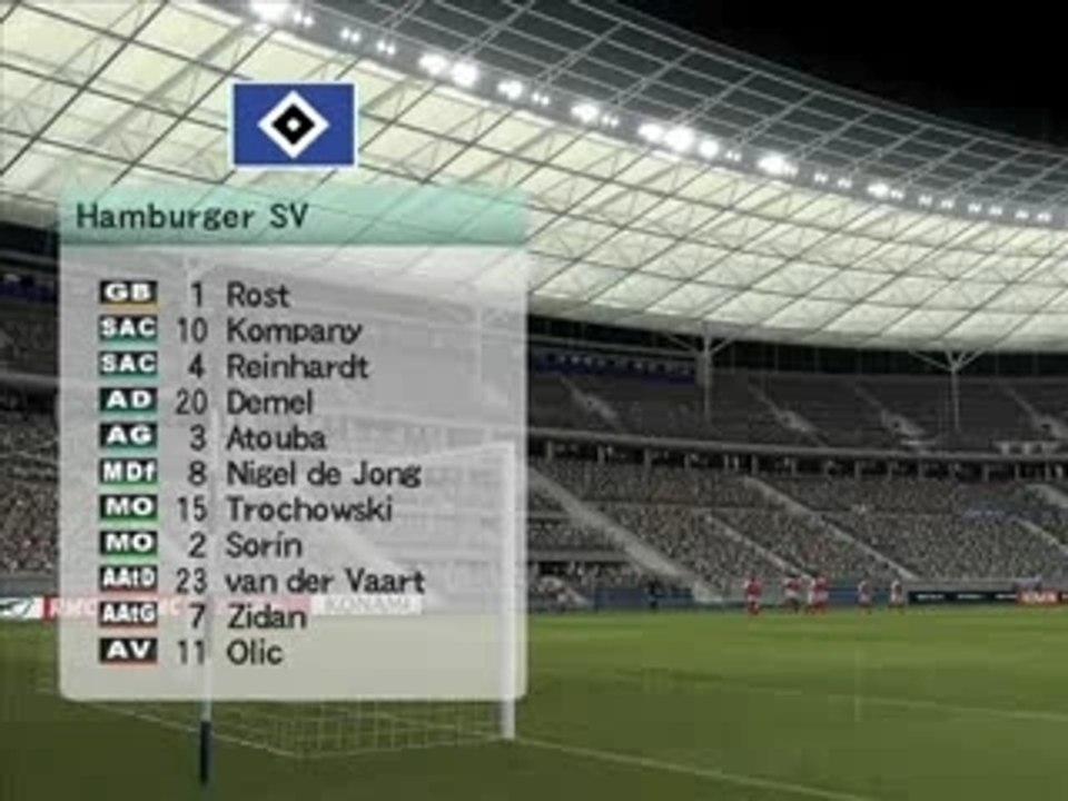 Hambourg vs Arsenal