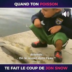 Le coup du poisson qui ressuscite  via storyful