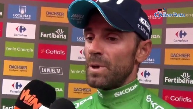 Tour d'Espagne 2018 - Alejandro Valverde : On n'a pratiquement rien perdu comme temps, ni Nairo Quintana ni moi