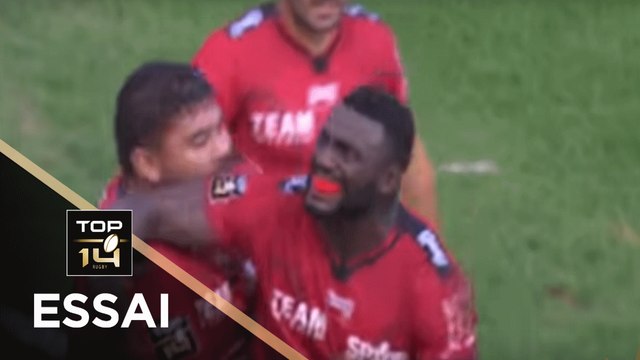 TOP 14 - Essai Stéphane ONAMBELE (RCT) - Toulon - Castres - J3 - Saison 2018/2019