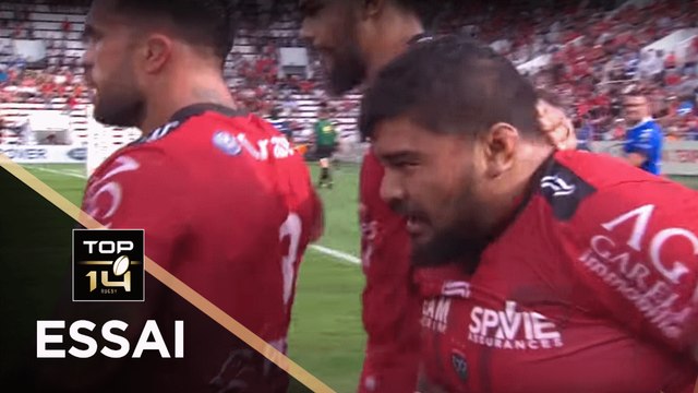 TOP 14 - Essai Sébastien TAOFIFENUA (RCT) - Toulon - Castres - J3 - Saison 2018/2019