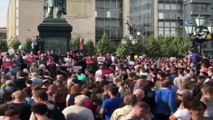 - Rusya’da izinsiz gösteri yapan 100 kişi gözaltına alındı