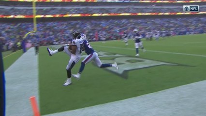 Can't-Miss Play: Crabtree shows precise footwork on toe-tap TD