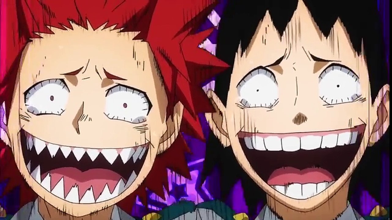 Kirishima And Sero Makes Fun Of Bakugo And His Hair Side Boy Boku No Hero Academia S02E20, Cartoons tv hd 2019