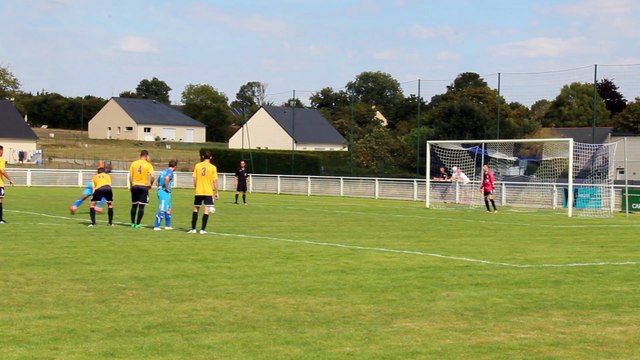 Séniors A VS FC Teille Mouzeil : Pénalty pour Soulgé