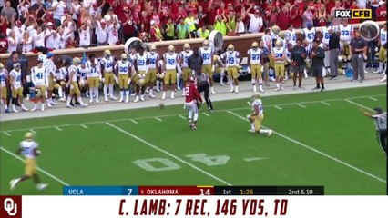 CeeDee Lamb Highlights: UCLA-Oklahoma 2018