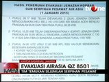 Pencarian Hari Kelima, Total 9 Jenazah Korban AirAsia Ditemukan