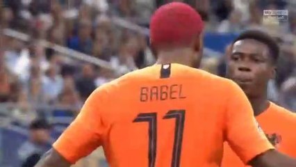 Ryan Babel Super Goal HD - France 1-1 Netherlands 09.09.2018