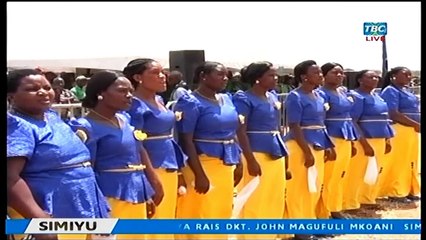 Tazama  Msafara wa Rais Magufuli ulivyoingia Simiyu