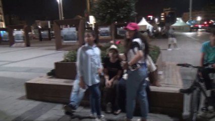 Taksim Meydanı'nda TEKNOFEST hazırlığına yoğun ilgi