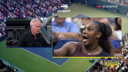McEnroe sur la polémique Williams : "Un grand arbitre serait resté en dehors de ça"