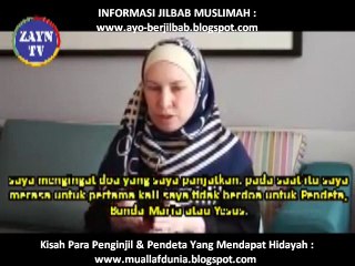 SANDRA (AKTIVIS GEREJA KOLOMBIA) : "SEBELUM MASUK ISLAM HATI GELISAH DAN TIDAK TENANG."