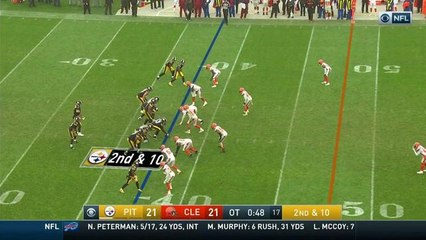 Can't-Miss Play: Big Ben hit as he throws, Schobert picks it off in OT