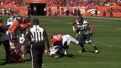Bradley Chubb brings Russell Wilson down on big sack