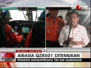 Jokowi Apresiasi Kinerja Tim SAR Gabungan
