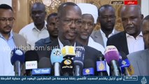 المؤتمر الصحفي لمساعد رئيس الجمهورية بعد إقالة الحكومة السودانية