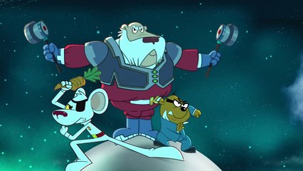 دانجر ماوس يوقف القمر الصناعي.. شاهد