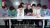 [SUB ITA] BTS Tries Churros, In N Out & Gets LA Dodgers Gear! with JoJo Wright