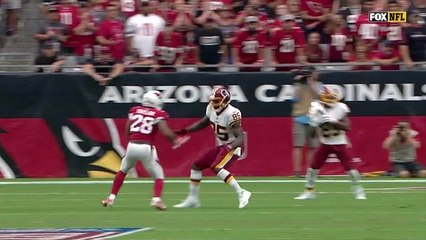 Chris Thompson accelerates for 23-yard gain off screen pass