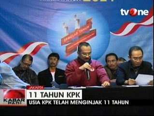 11 Tahun Berdiri, Ini Tantangan Terberat KPK