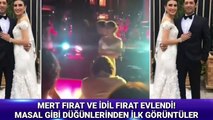 Mert Fırat ve İdil Fırat Evlendi! Düğününden İlk Görüntüler