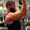 Parker Egerton - Shoulders workoutStrong Muscle