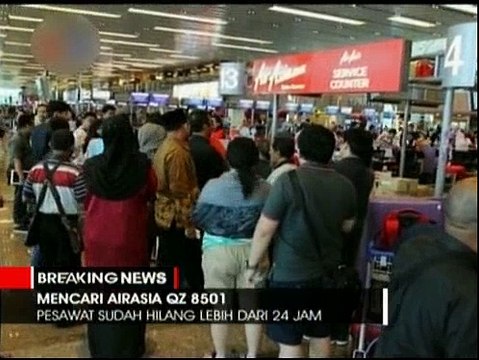 Hilangnya Kontak Pesawat AirAsia QZ 8501 Mendapat Perhatian Internasional