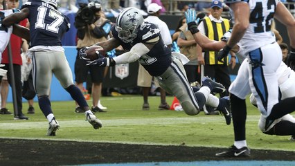 Zeke takes toss from Dak for first TD of 2018