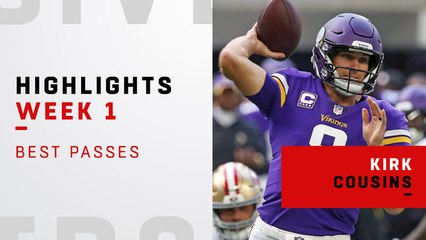 Kirk Cousins' best passes from his Vikings debut | Week 1