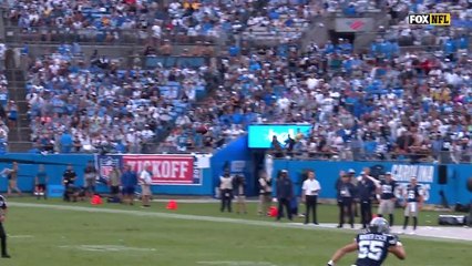 Devin Funchess runs solid route to get open on 14-yard pass