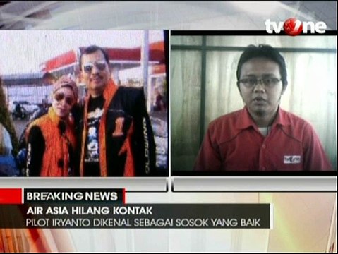 Sosok Iryanto Pilot Pesawat Air Asia QZ 8501