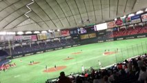 第89回都市対抗野球開幕〜スタジアムはNTT東日本のオレンジ色だらけ