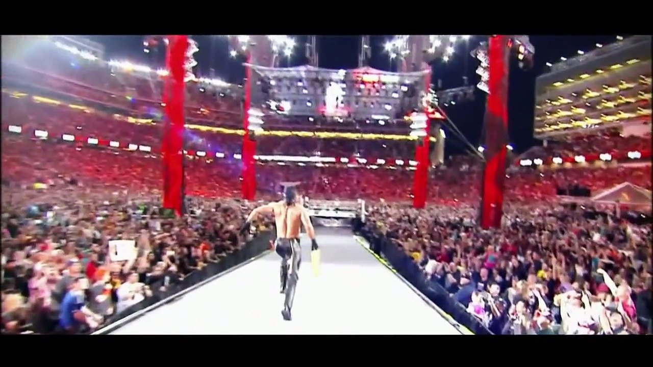 WWE Brock Lenar vs Seth Rollins  show