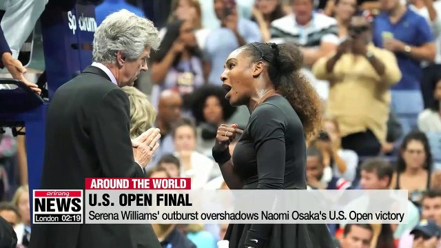 Serena Williams' outburst overshadows Naomi Osaka's U.S. Open victory