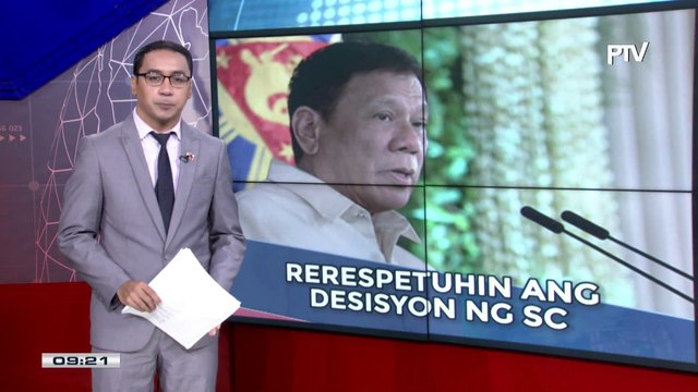 Pangulong #Duterte, rerespetuhin ang magiging desisyon ng SC sa isyu ng amnesty ni Trillanes
