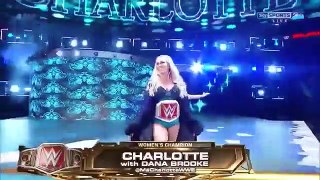 WWE Charlotte vs Sasha Banks