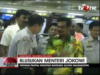 Menhub Pantau Kesiapan Bandara Sultan Hasanuddin