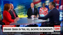 Panel discuss Graham: Obama on trail will backfire on democrats. #CNNOSTU #CNN #DonaldTrump