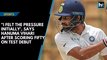 'I felt the pressure initially', says Hanuma Vihari after scoring fifty on Test debut