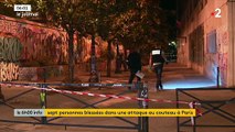 Attaque au couteau cette nuit à Paris: Sept personnes blessées dont quatre grièvement