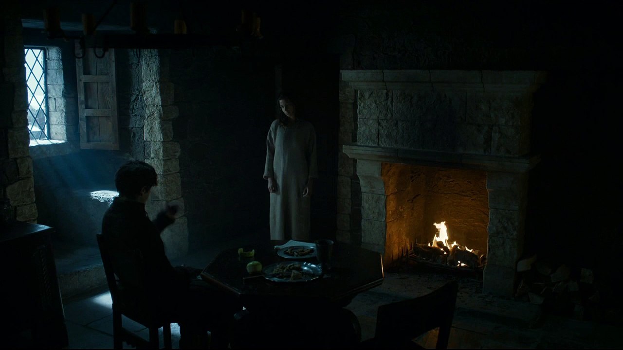 Game of Thrones S06E04 Ramsay Bolton kills Osha