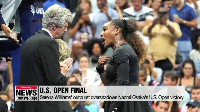 Serena Williams' outburst overshadows Naomi Osaka's U.S. Open victory