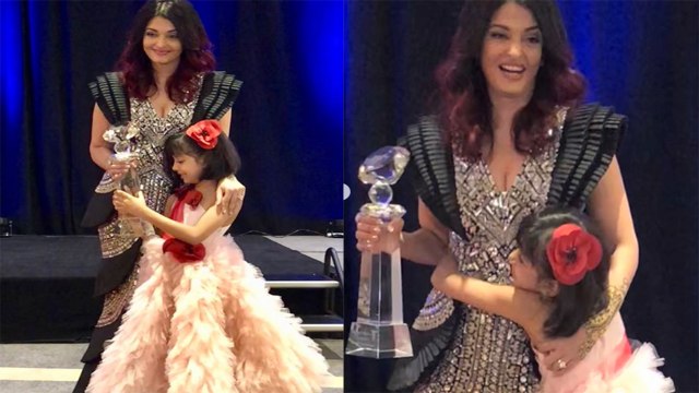 Aishwarya Rai Bachchan & Aaradhya Bachchan SHINES at Meryl Streep Awards | FilmiBeat
